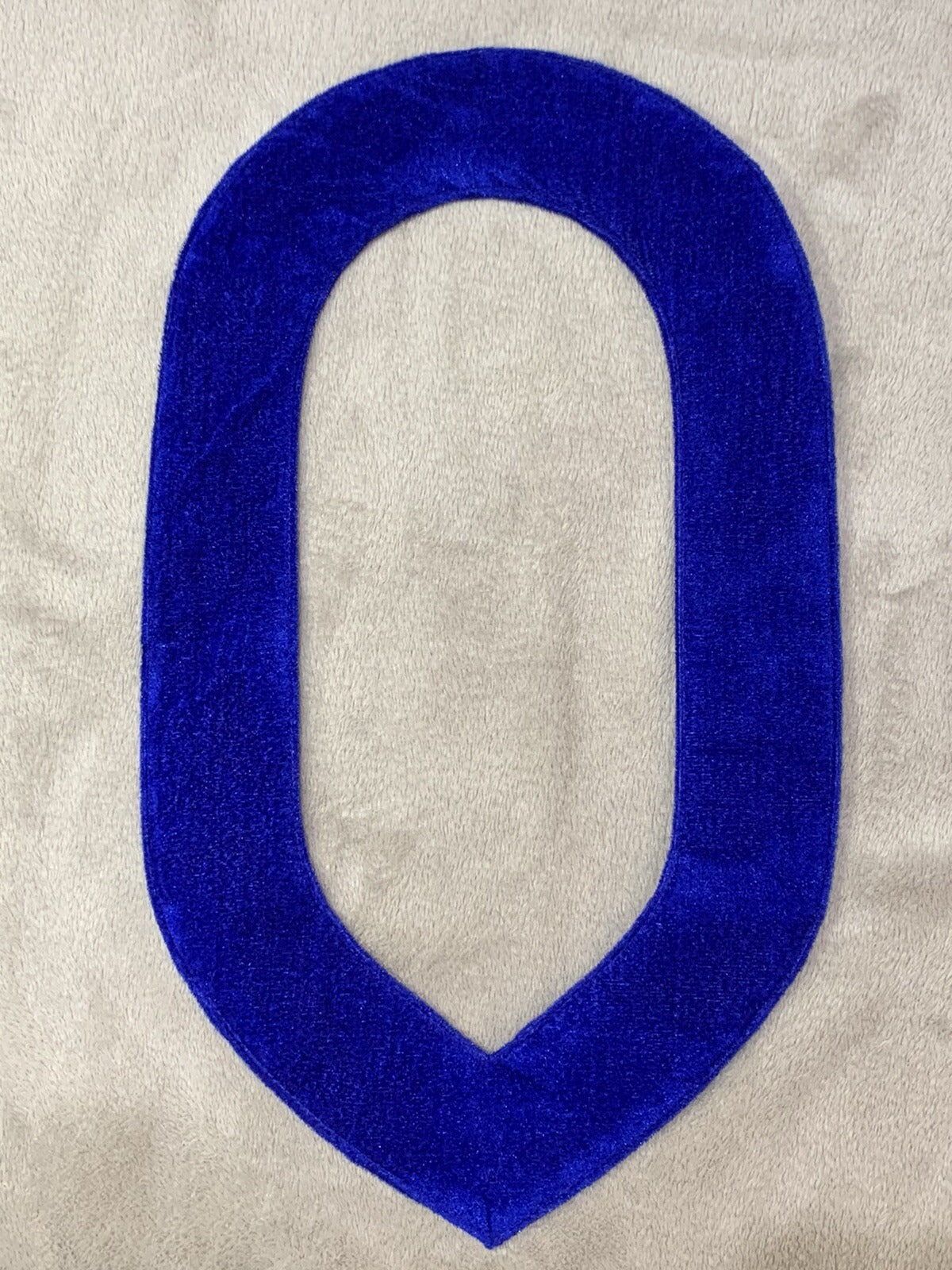 Masonic Chain Collar Blue Velvet Lining Grand Lodge Collar Backing Material