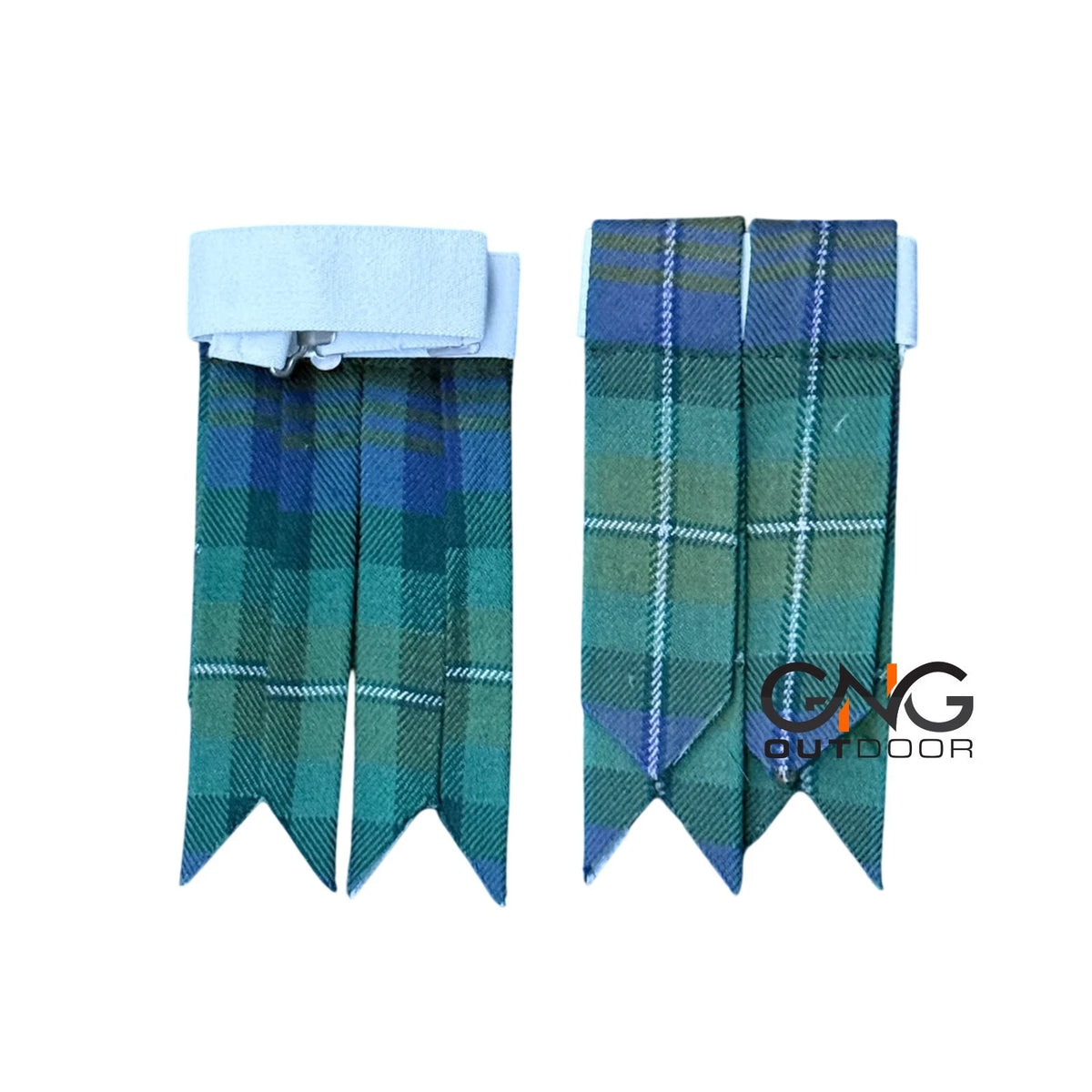 Men's Scottish Isle of Skye kilt Flashes Highland Socks Flashes