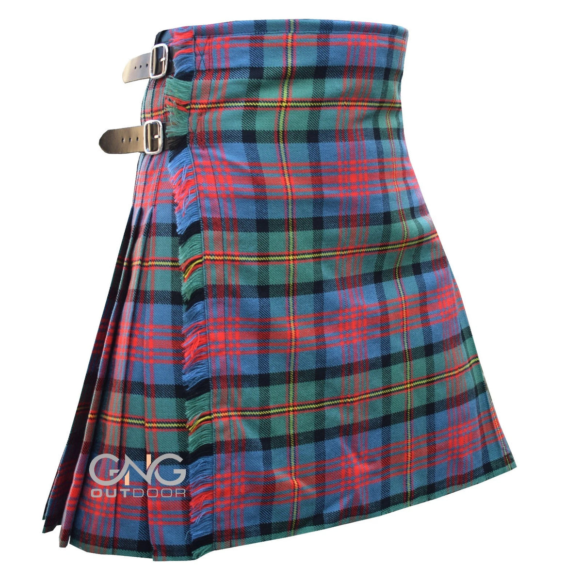 Men's Traditional Scottish 8-Yard Kilt | Logan Tartan Formal Wedding Kilt