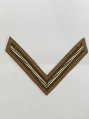 WWII British Army Lance Corporal Rank Chevron Stripe Badge