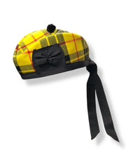 Scottish Glengarry Macleod Of Lewis Piper Bonnet Hat Highlander Military KiltCap