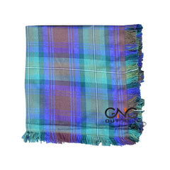 Scottish Isle of Skye Tartan Fly Plaid Men Highland Kilt Fly Plaid