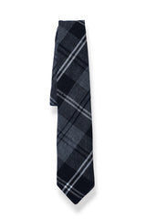 Men's Scottish Hamilton Grey Tartan Tie Formal Tie For Wedding