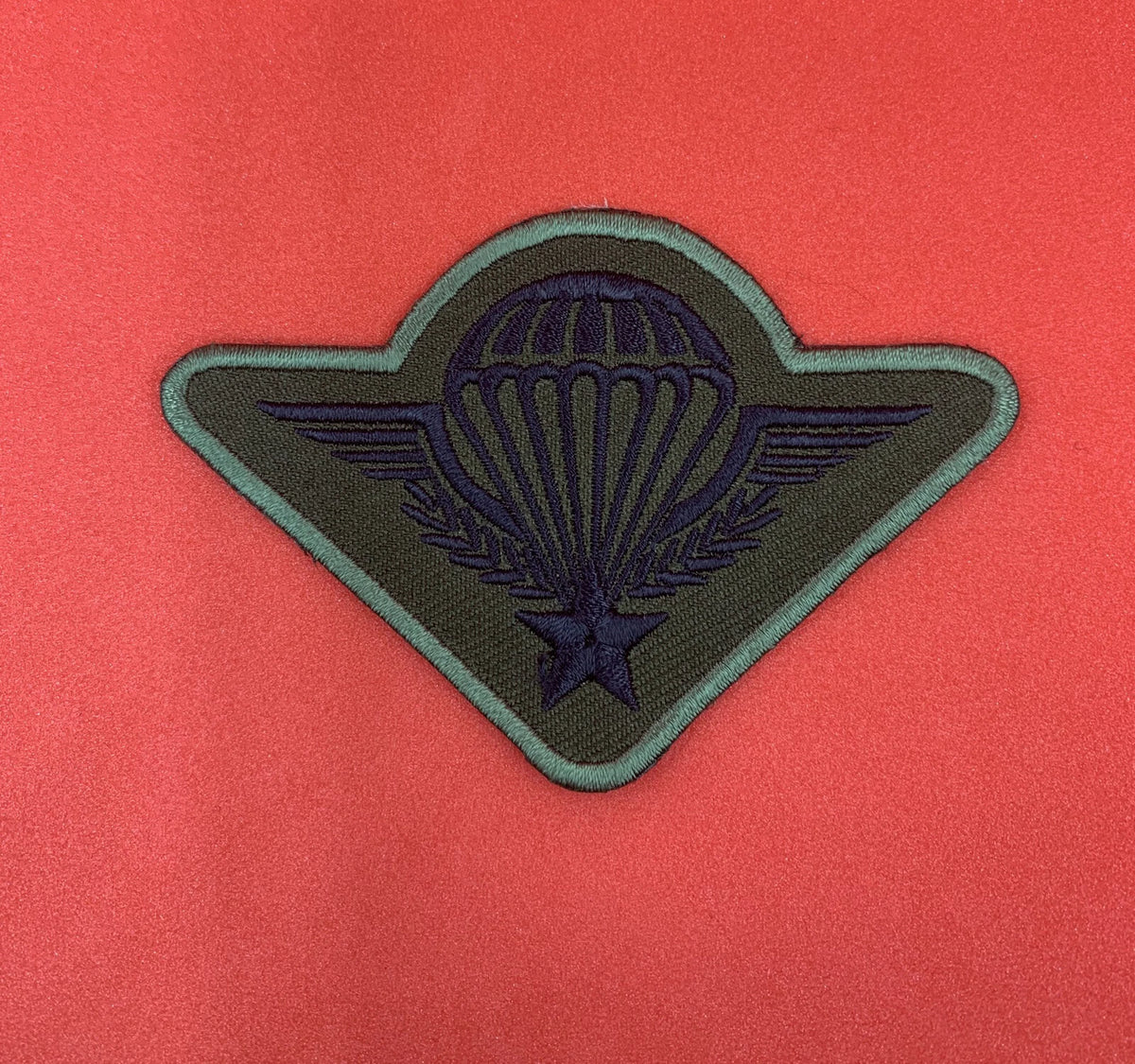 French Parachute Wings Badge Machine Embroidered Parachute Regiment Para Wing Patch