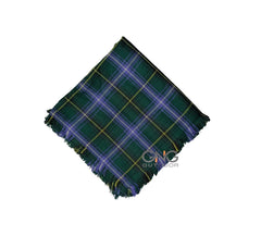 Men’s Scottish Henderson Tartan 8 Yard Kilt with Fly Plaid & Matching Flashes