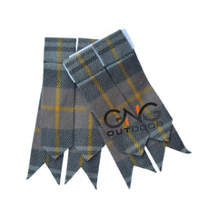Scottish Gordon Weathered 8 Yard Kilt for Men With Fly Plaid and Flashes