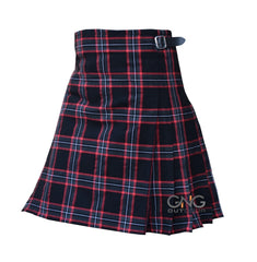 Men's 8-Yard Black Magic Tartan Kilt | Traditional Highland Wear