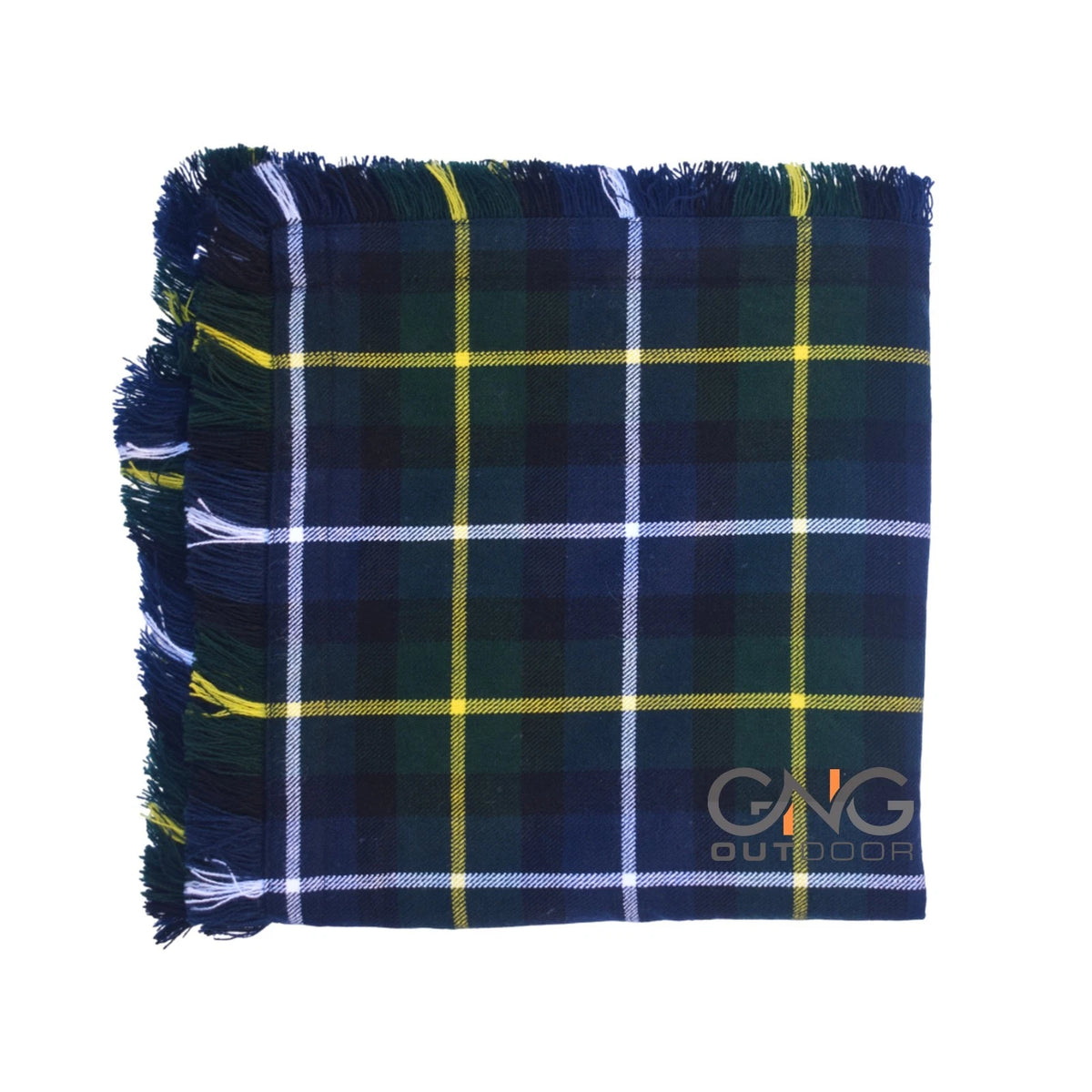 Scottish MacNeil of Barra Modern Tartan Fly Plaid Men Highland Kilt Fly Plaid