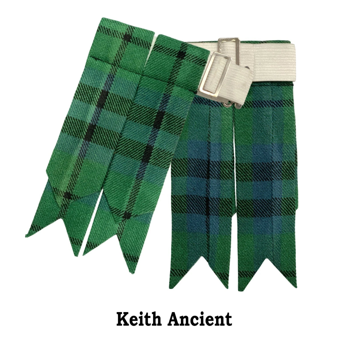 Men's Scottish Keith Ancient Tartan Kilt Flashes