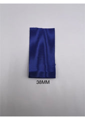 Masonic Regalia Apron Ribbon Royal Blue Moire Effect Royal Blue Sold Per Meter