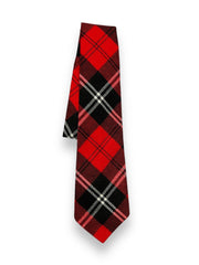 Men's Scottish Ramsey Red Tartan tie Formal Tie For Wedding