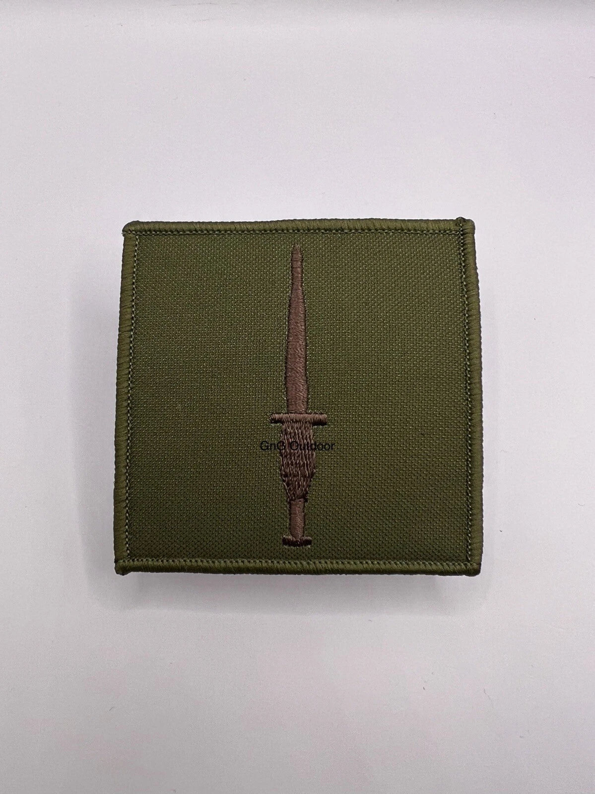 Army Commando Dagger Badge Tactical Recognition Flash TRF Iron Or Sew On Patch