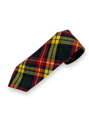 Men's Scottish Buchanan Tartan tie Formal Tie For Wedding