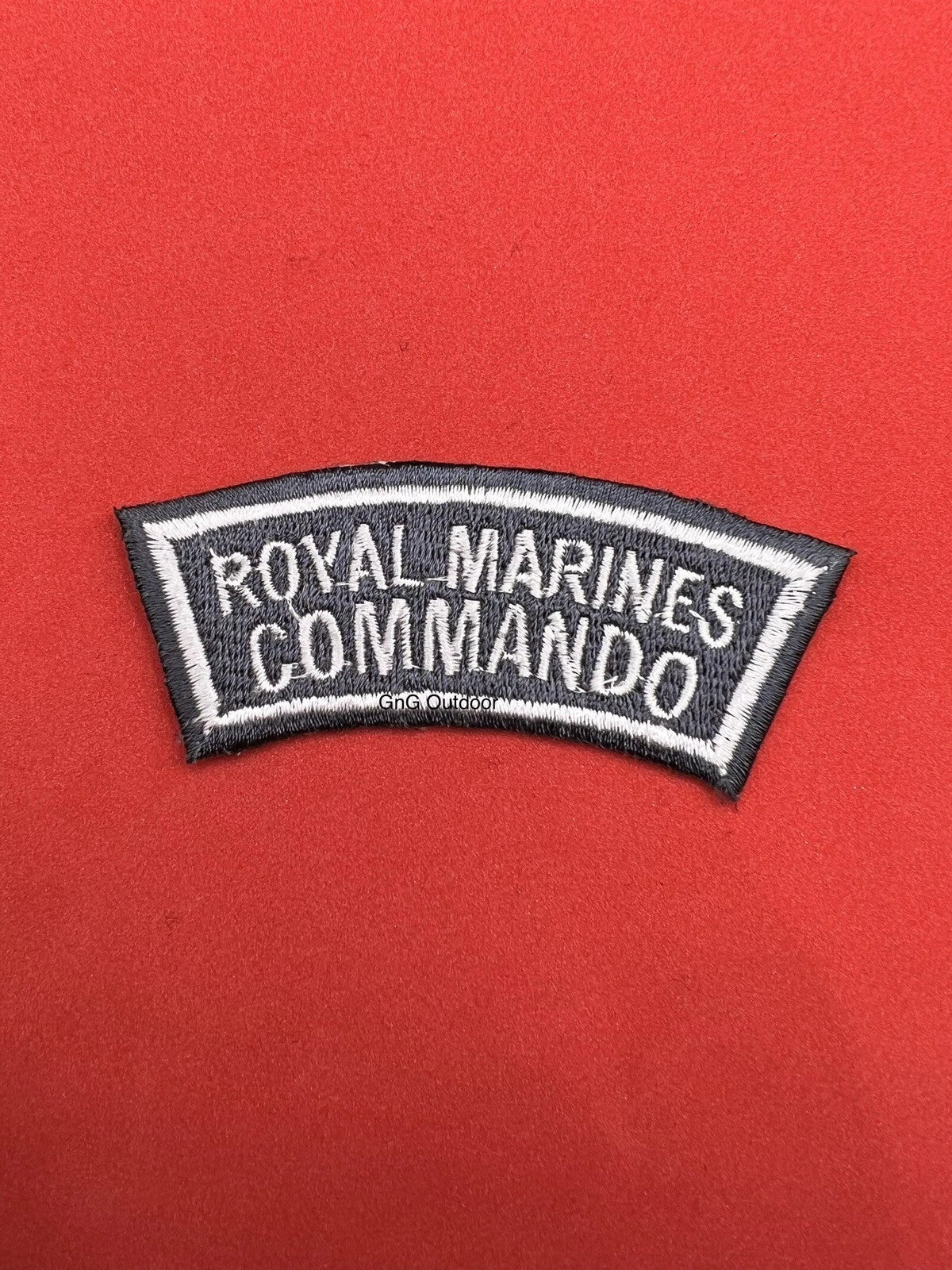 Royal Marine Commando Patch RM Machine Embroidered Iron On Or Sew On Patch