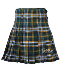 Men’s Scottish Heritage of Ireland Tartan 8 Yard Kilt with Fly Plaid & Flashes