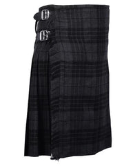 Men's Scottish 5-Yard Acrylic Wool Kilt | Traditional Highland Tartan Wedding Kilt