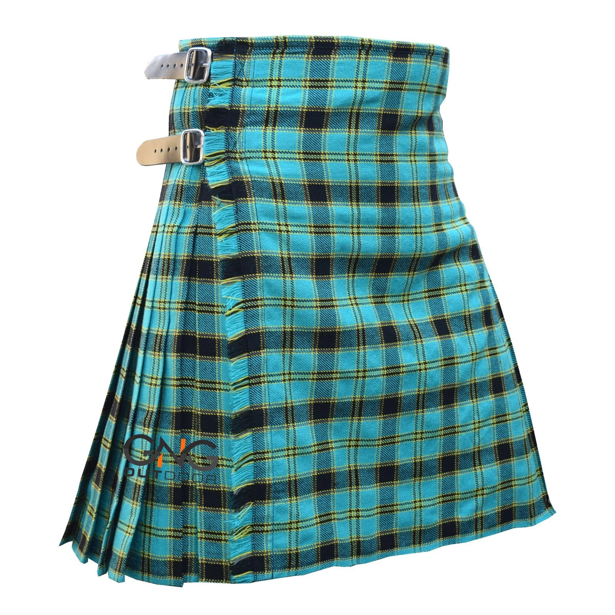 Men's 8-Yard Highland Dragon Tartan Kilt  Traditional Scottish Wear
