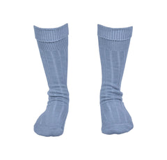 Men's Scottish Silver Grey Kilt Socks - Highland Kilt Hose