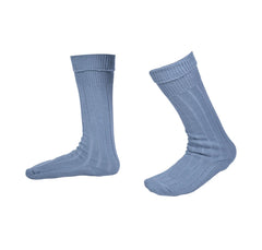 Men's Scottish Silver Grey Kilt Socks - Highland Kilt Hose