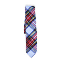 Scottish Men's Dress Stewart Tartan tie Formal Tie For Wedding