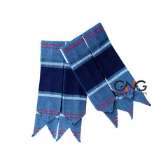 Men's Scottish US Navy kilt Flashes Highland Socks Flashes